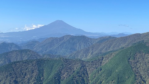 三の塔からの富士