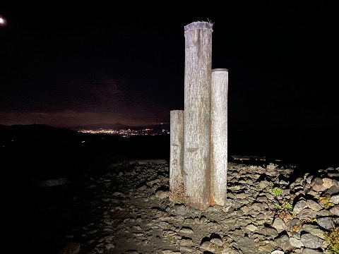 18時15分 塔ノ岳山頂