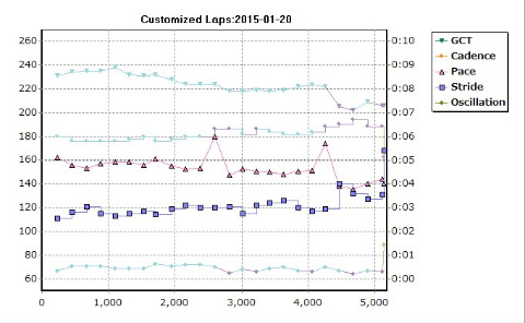 FR620で、初ヴァーチャルパートナー